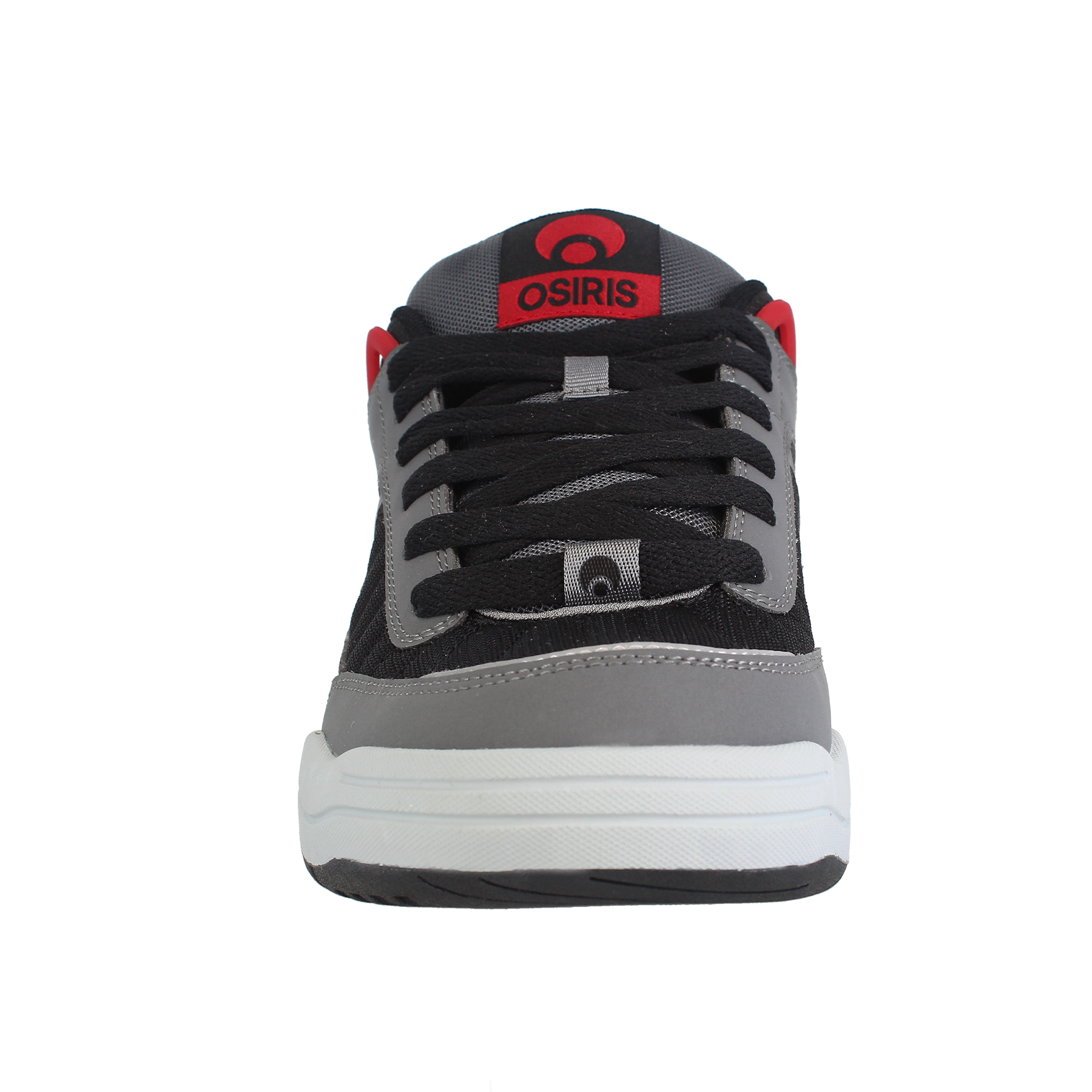 osiris-flux-sneakers-skate-charcoal-black-red image 2