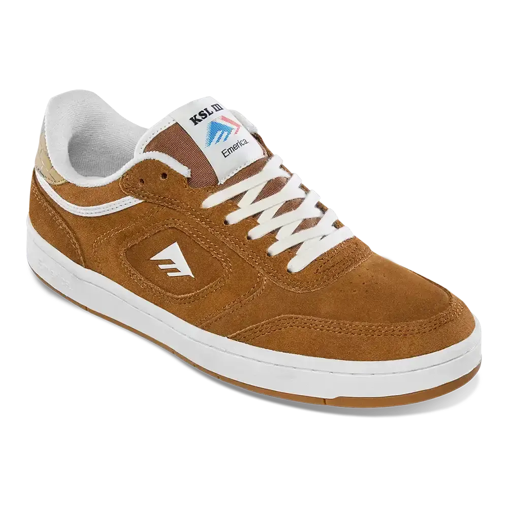 emerica-ksl-iii-chaussures-skate-brown-tan-su-de image 5