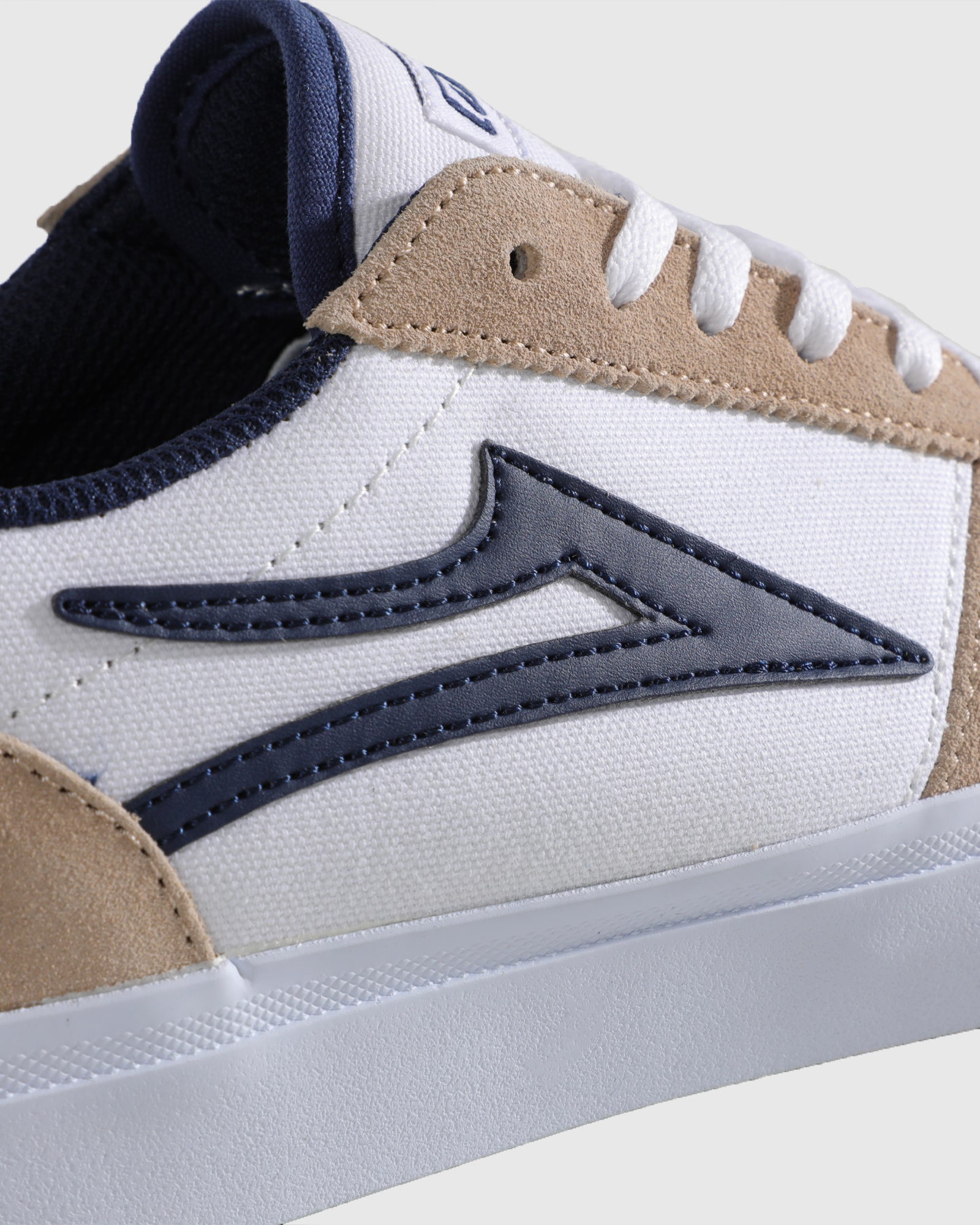 lakai-manchester-chaussures-de-skate-blanc-tan-marine image 5