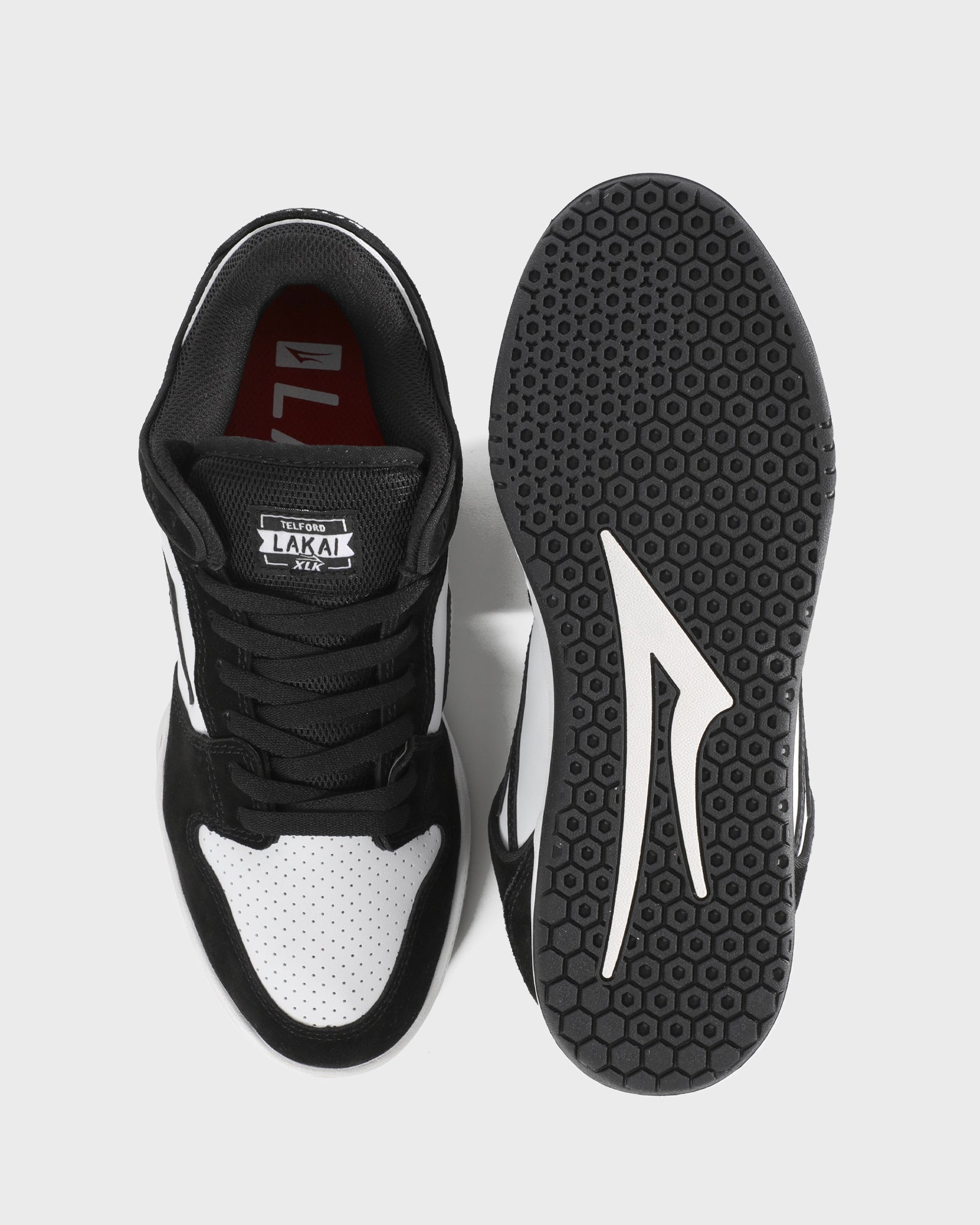 lakai-telford-low-black-white-leather image 3