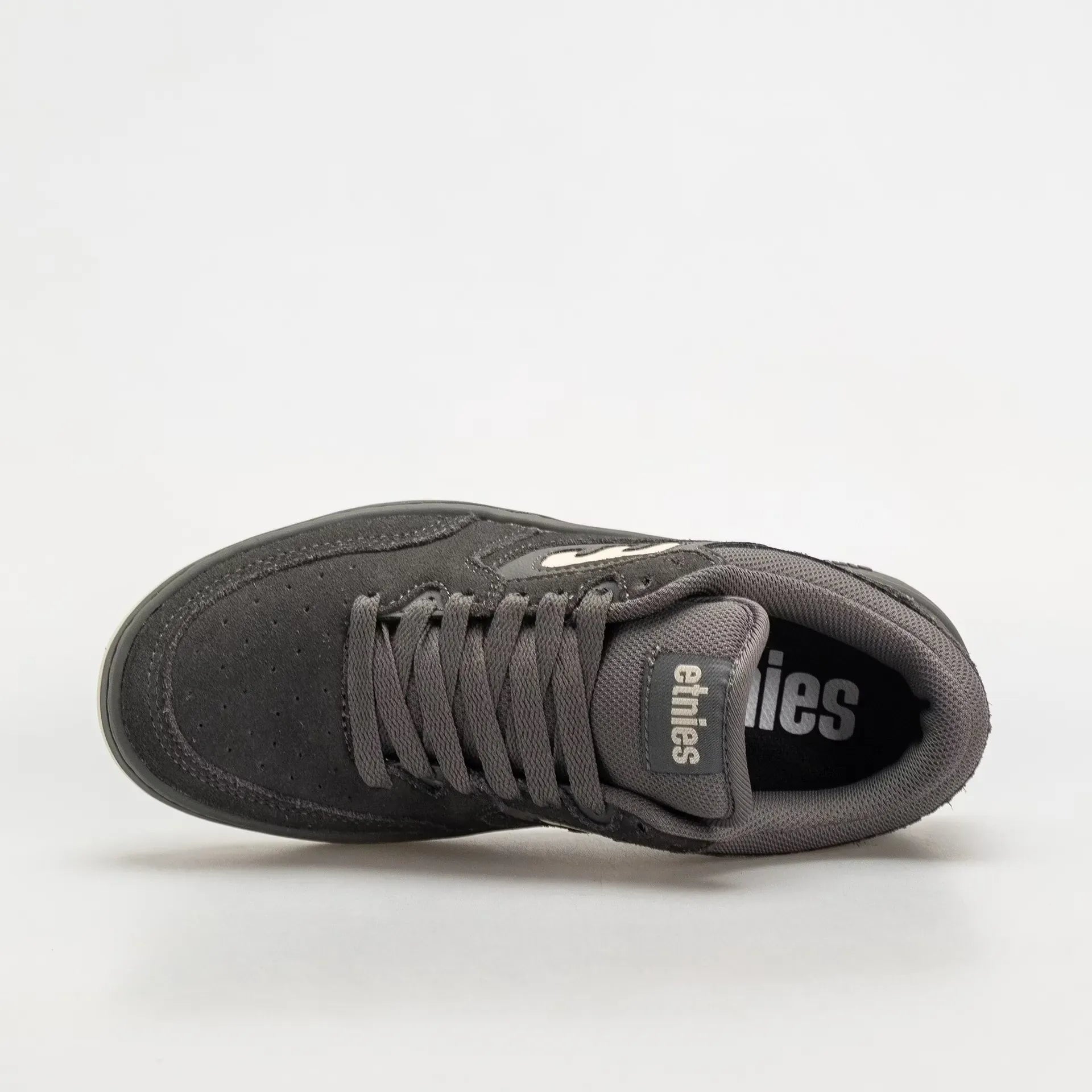 etnies-loot-chaussures-skate-gris-fonc-gris image 4