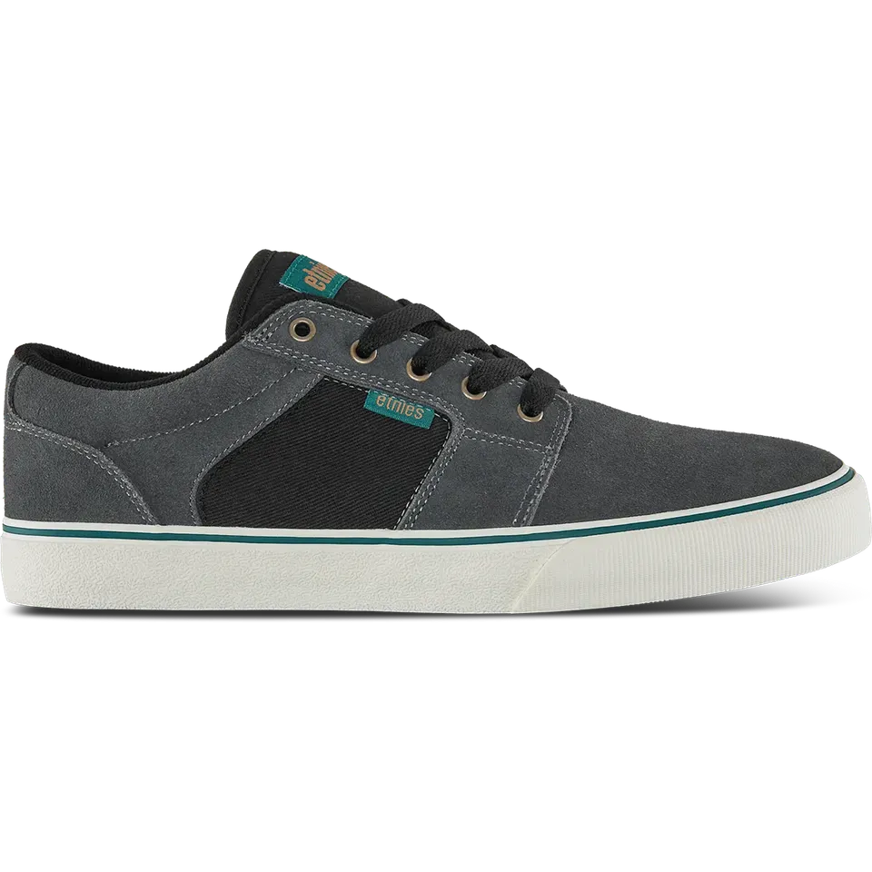 etnies-barge-ls-chaussures-skate-vulcanis-es-grey-black-slate image 1
