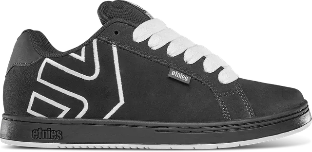 etnies-fader-chaussures-de-skate-gris-noir image 1