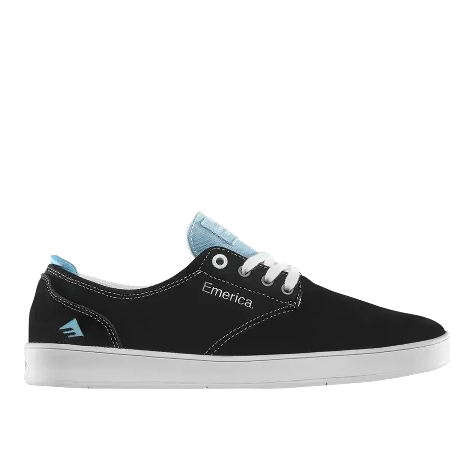 emerica-romero-laced-chaussure-skate-black-light-blue image 1