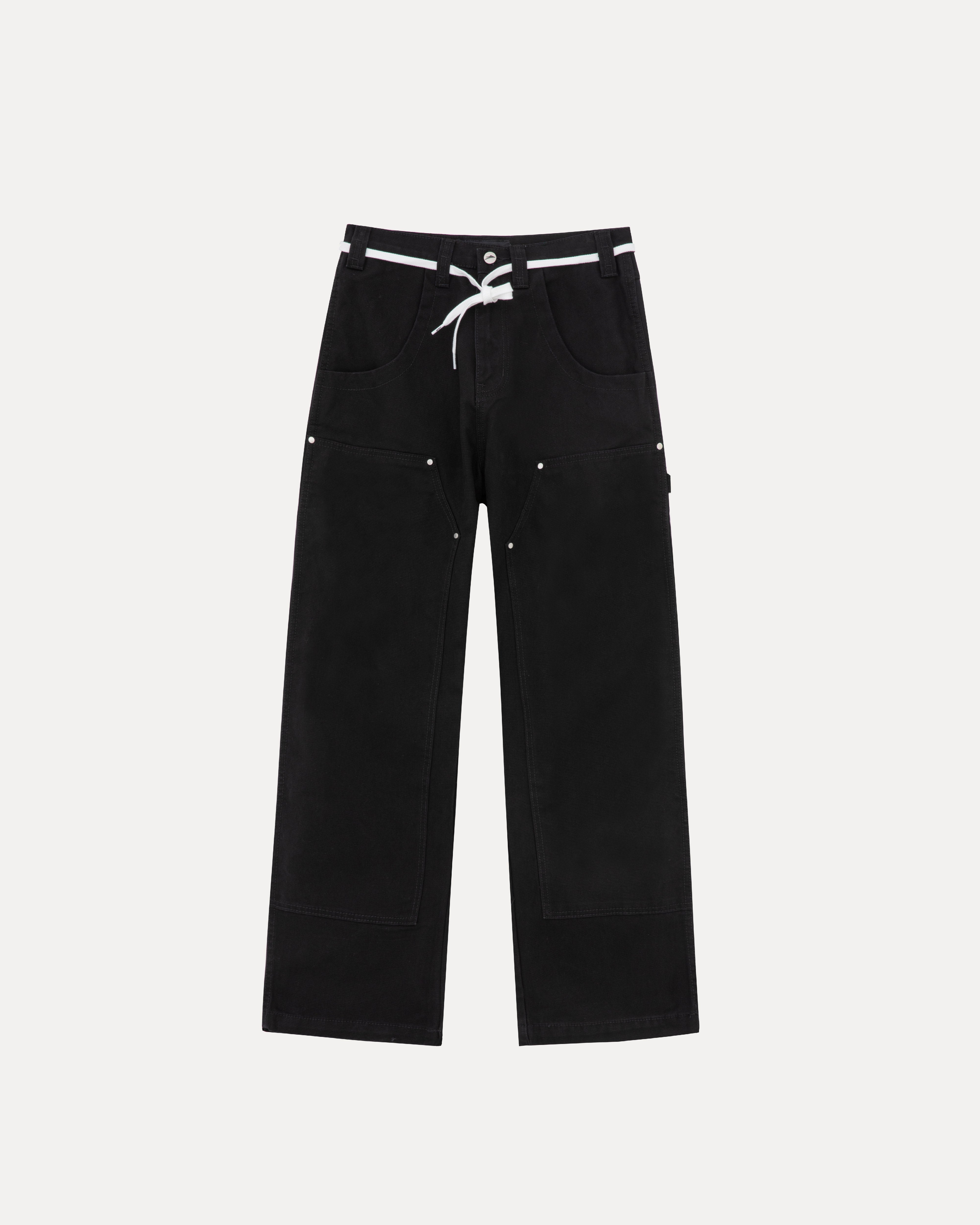 lakai-wide-leg-double-knee-pant-pantalon-skate-black image 1