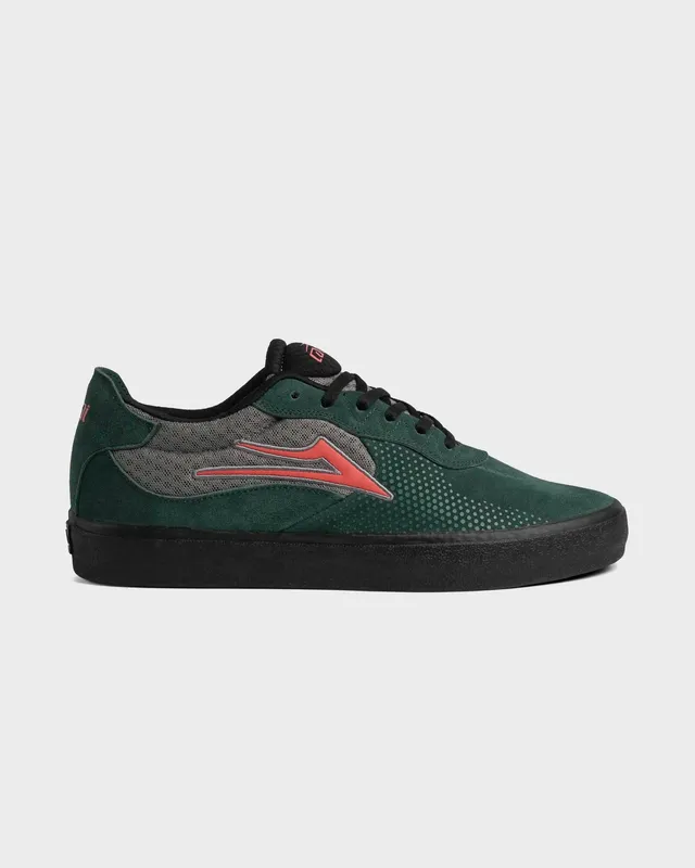 lakai-essex-chaussure-skate-pinette-noire-corail image 1