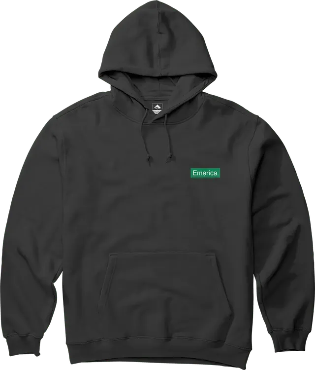 emerica-pure-triangle-sweat-capuche-noir-10-oz image 1
