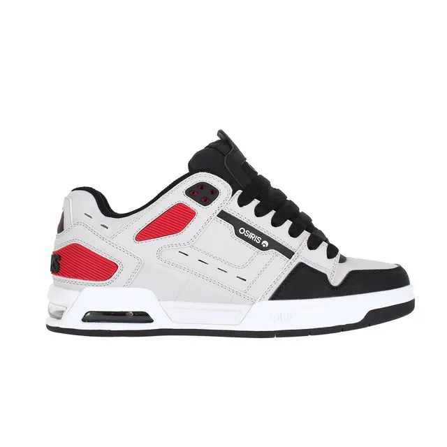 osiris-peril-sneakers-skate-homme-grey-black-red image 1