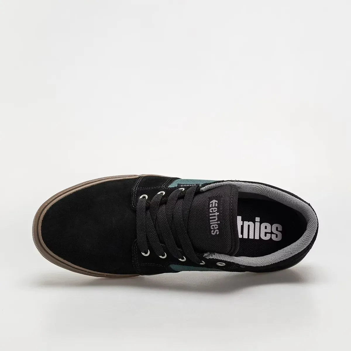 etnies-barge-ls-chaussures-skate-black-teal image 4