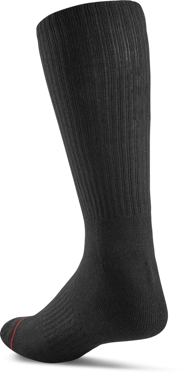 s-script-crew-chaussettes-skate-noir image 2