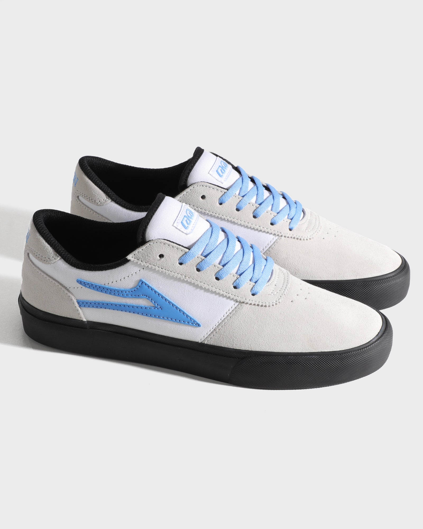lakai-manchester-chaussures-de-skate-white-black-sky image 2