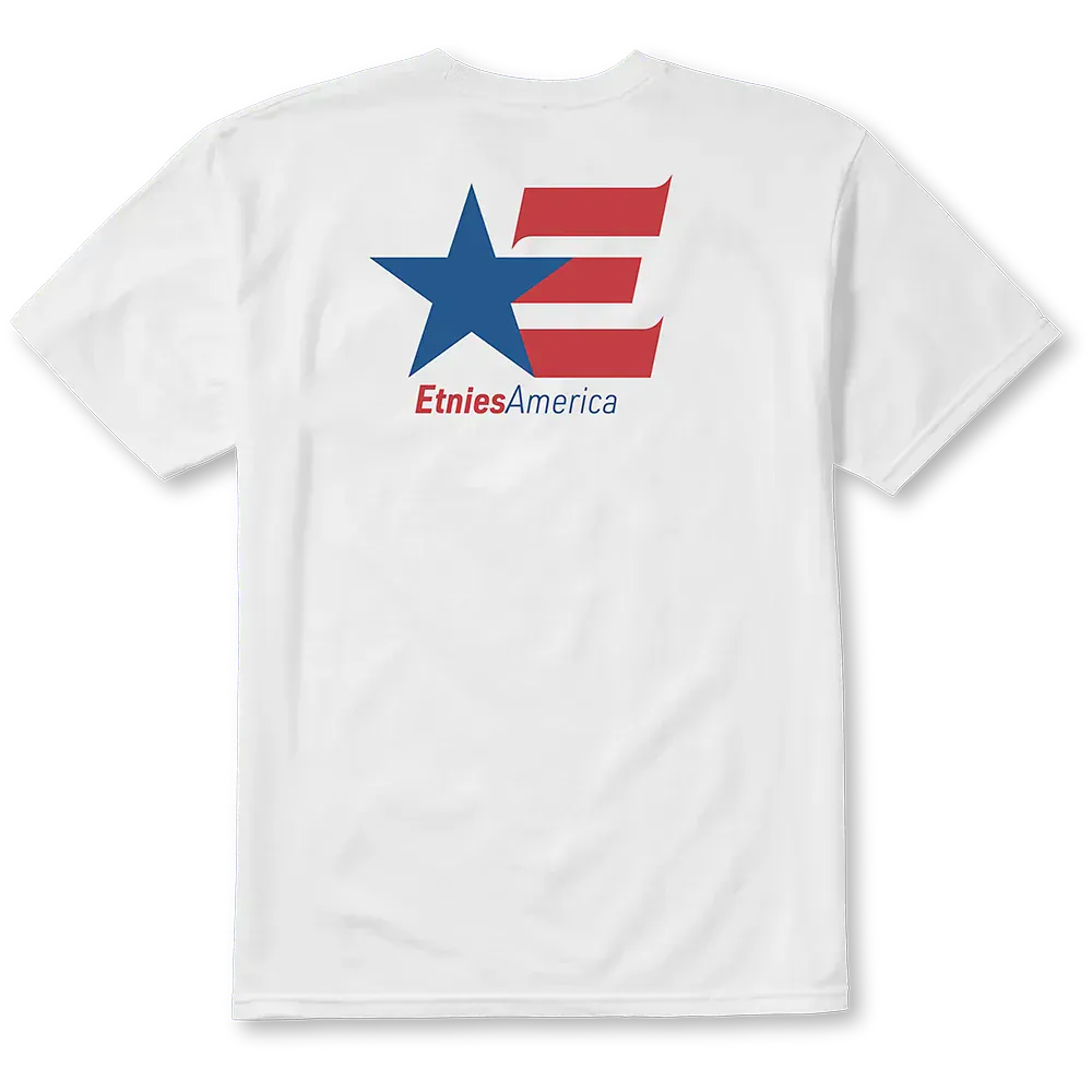 etnies-america-tee-t-shirt-skate-coton-us-classic-fit image 2