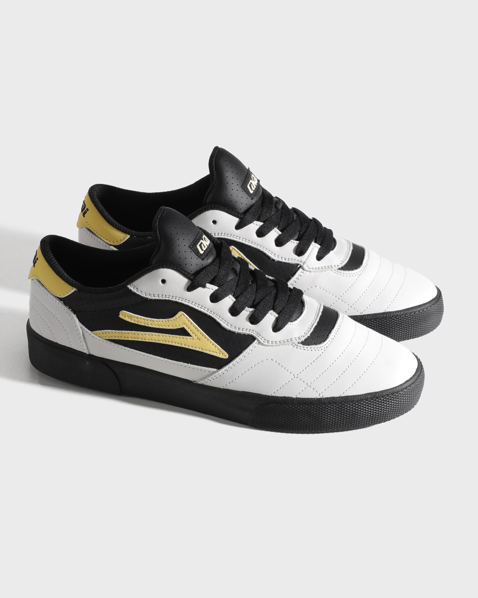 lakai-cambridge-white-banana-black-chaussure-skate image 2