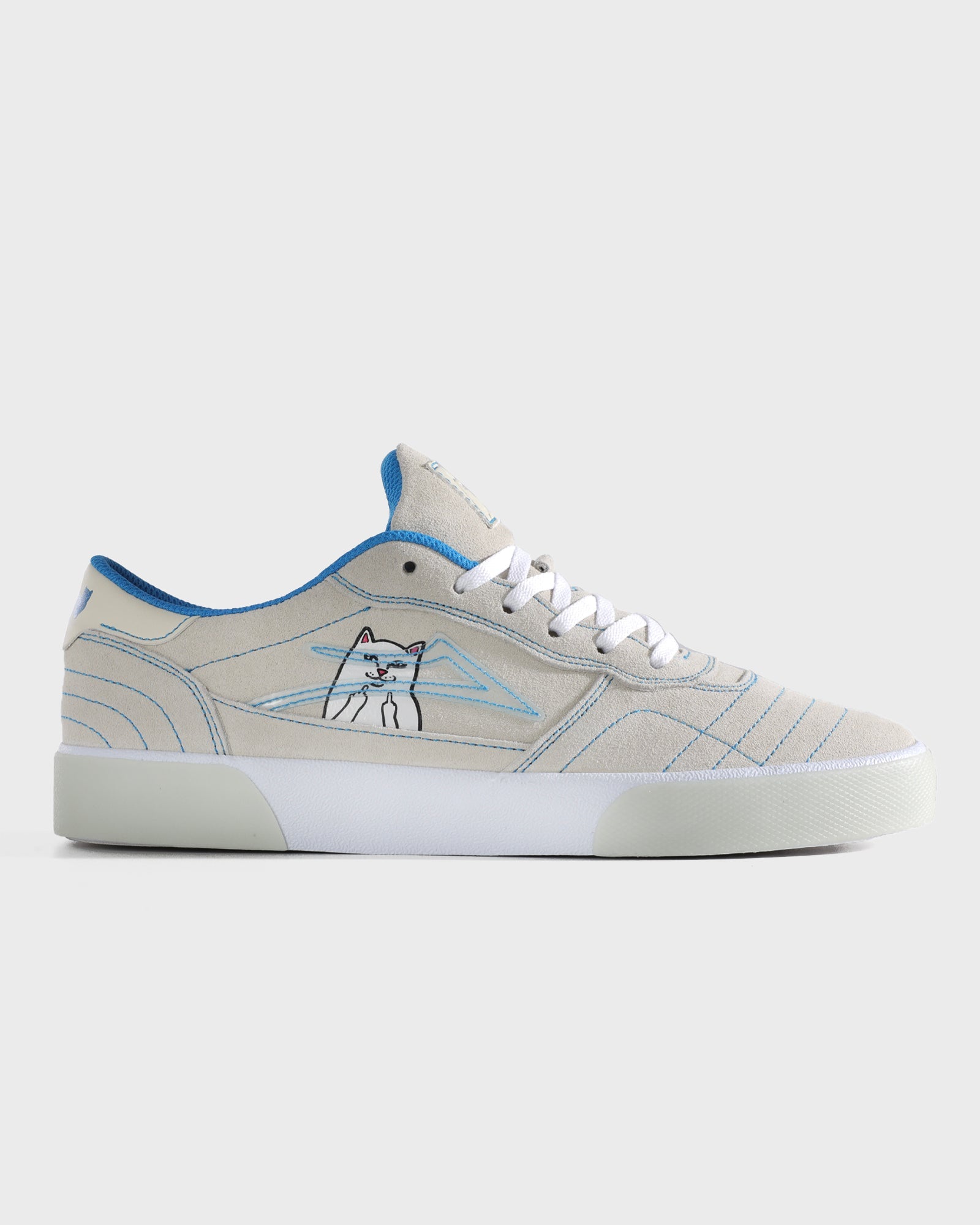 lakai-cambridge-x-ripndip-lord-nermal-chaussures-de-skate-gris image 1