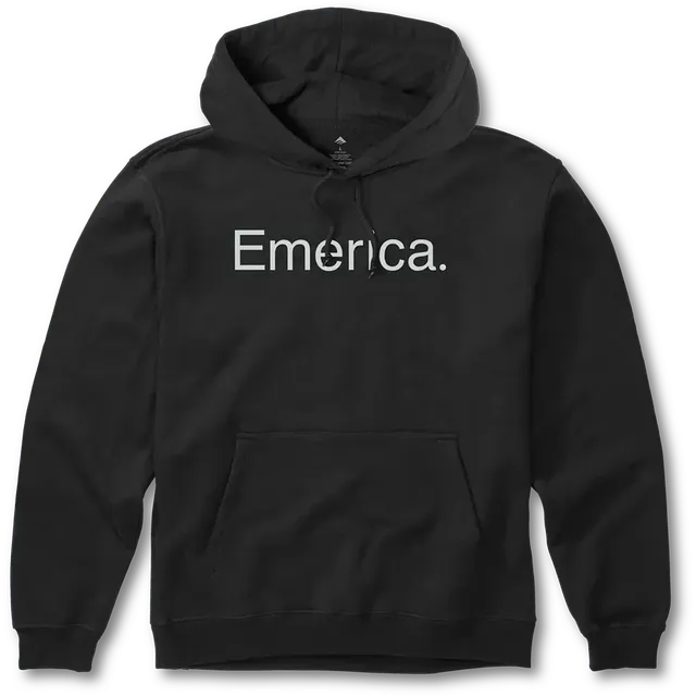 emerica-pure-logo-pullover-sweat-skate-noir image 1