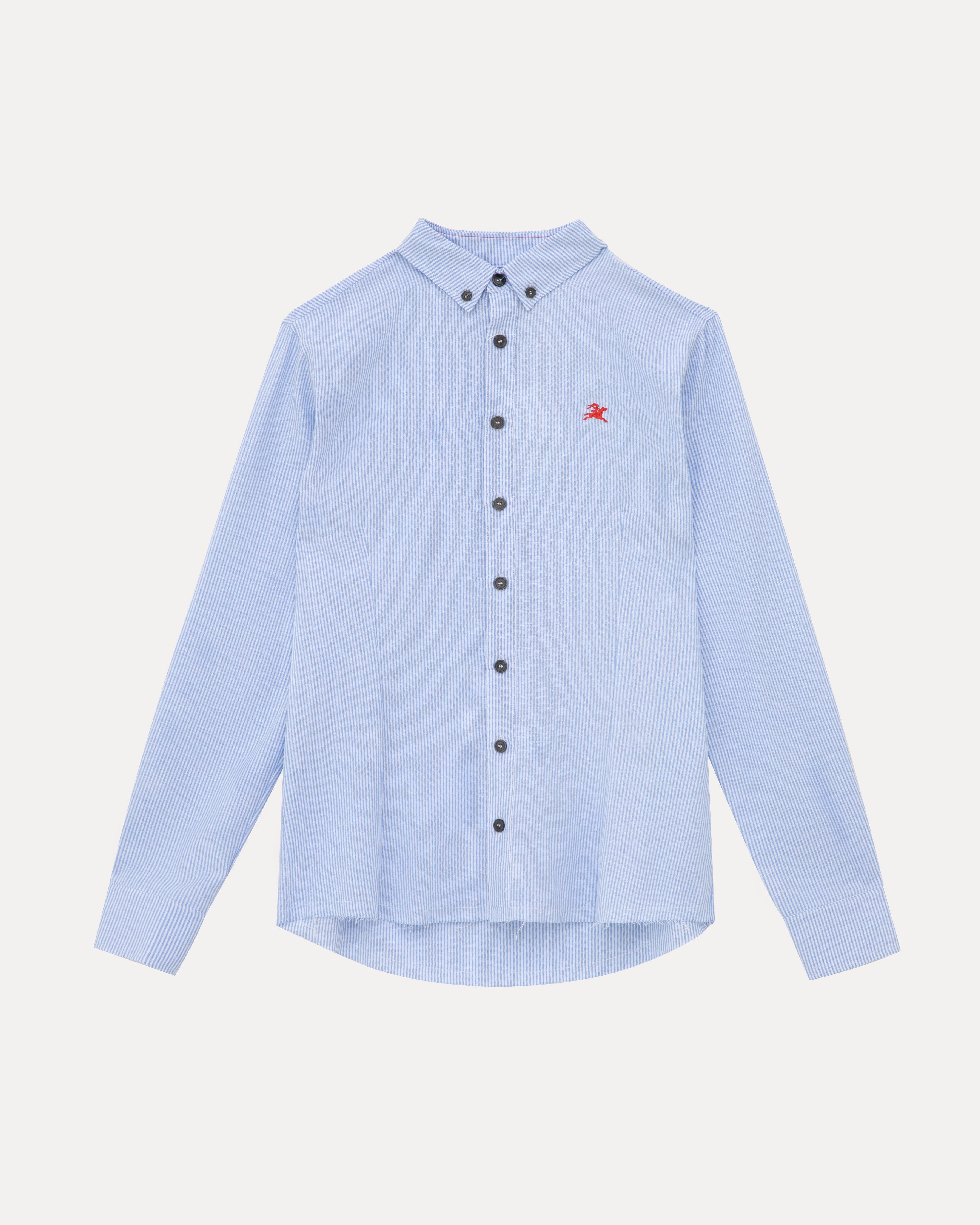 lakai-manchester-chemise-manches-longues-boutonn-e-white-blue-stripe image 1