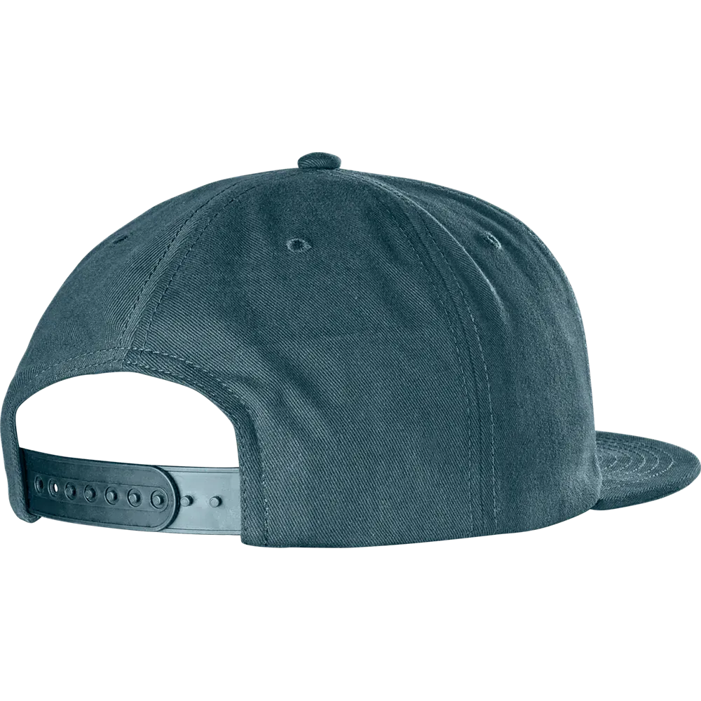 etnies-wordmark-embroidery-snapback-casquette-indigo image 2