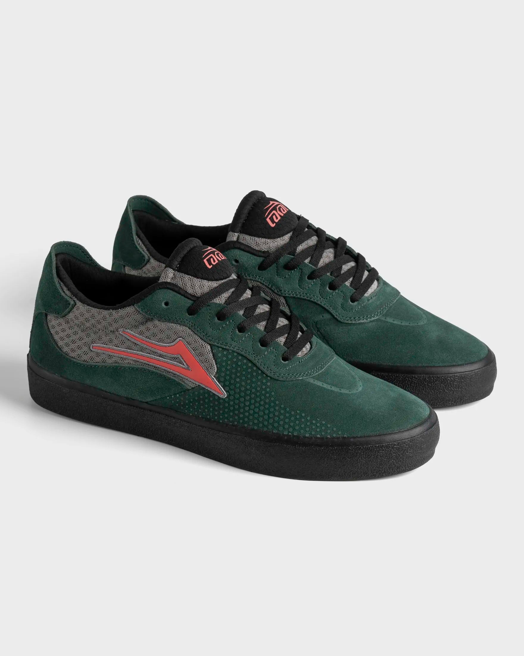 lakai-essex-chaussure-skate-pinette-noire-corail image 2