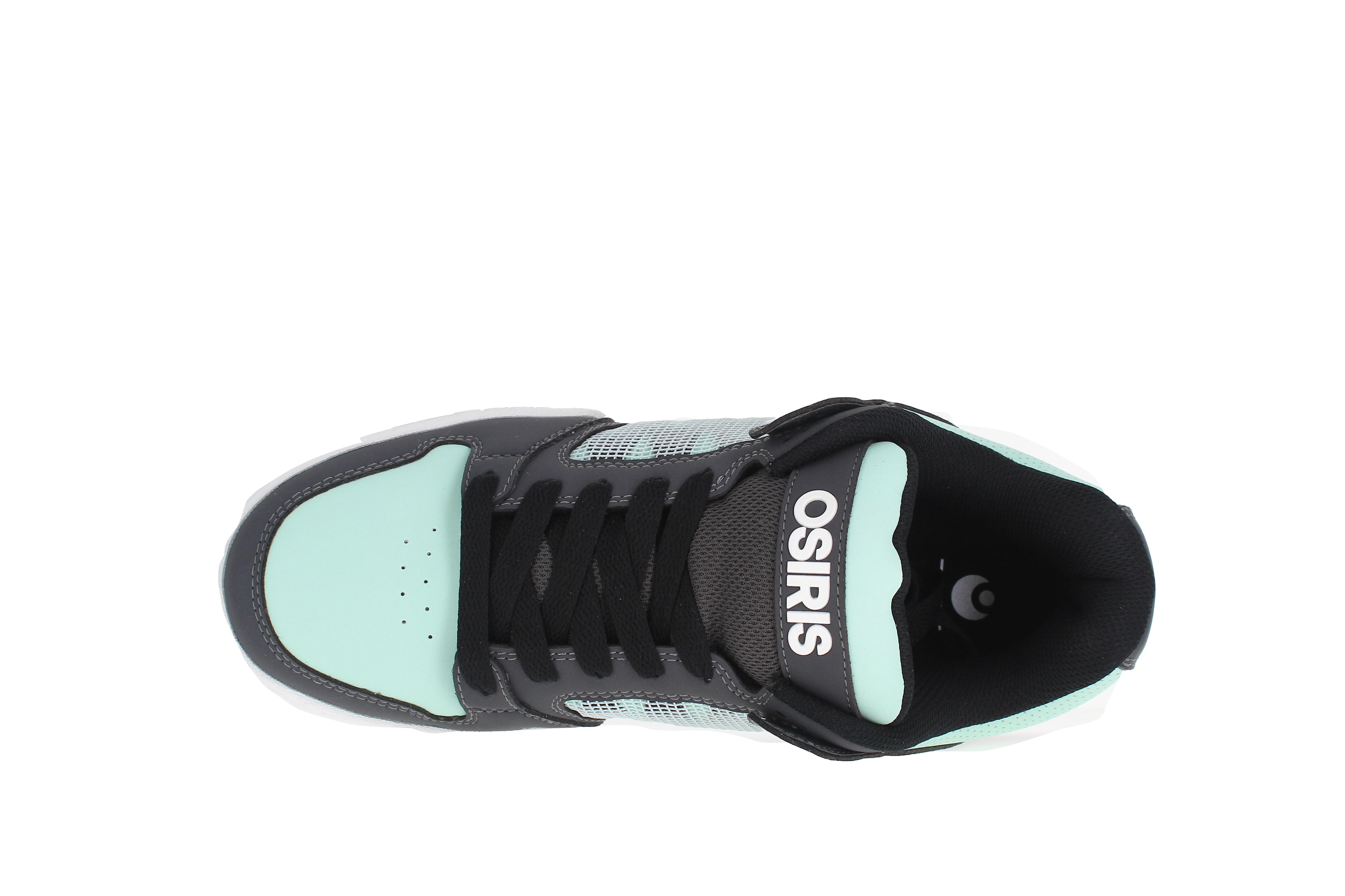 osiris-pixel-sneakers-skate-homme-charcoal-mint-white image 4