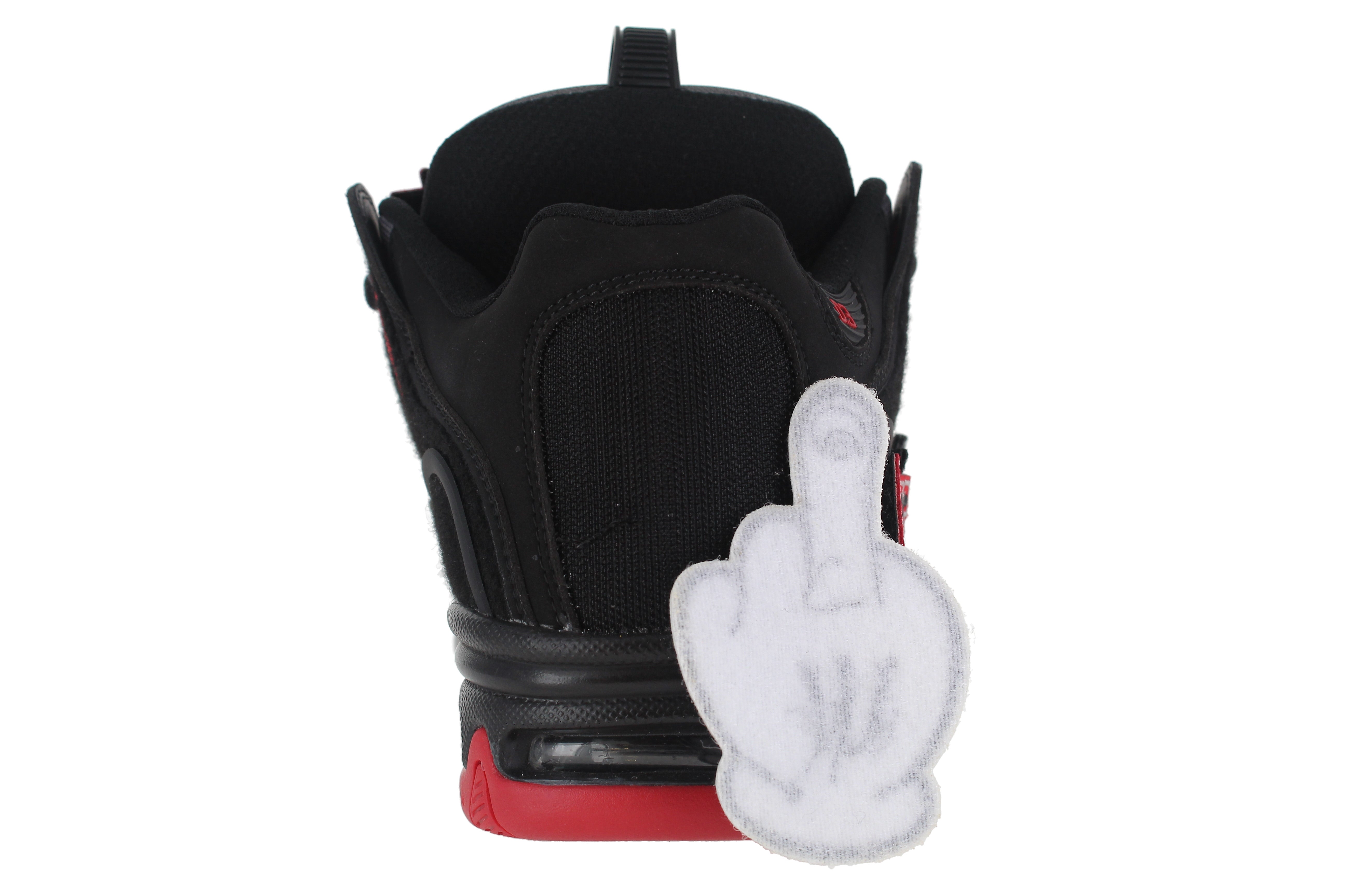 osiris-d3-2001-sneakers-skate-noir-rouge-velcro image 4