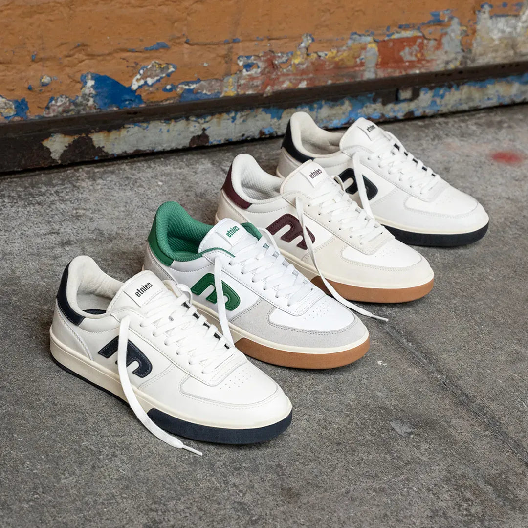 etnies-emerson-chaussures-skate-tan-blanc image 8