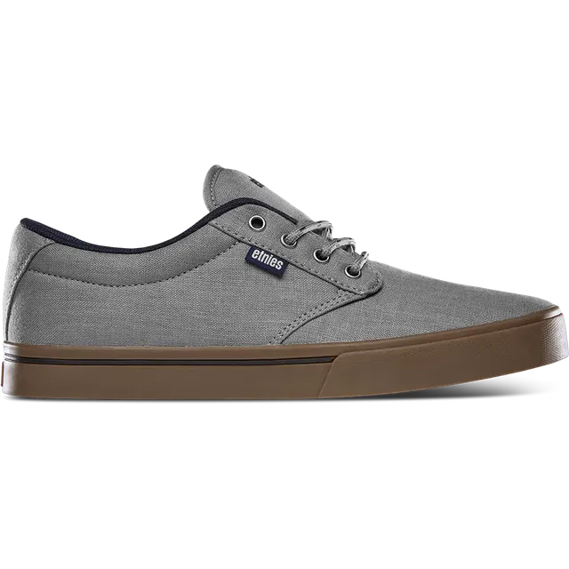 etnies-jameson-2-eco-chaussures-skate-vegan-gris-clair-marine image 1
