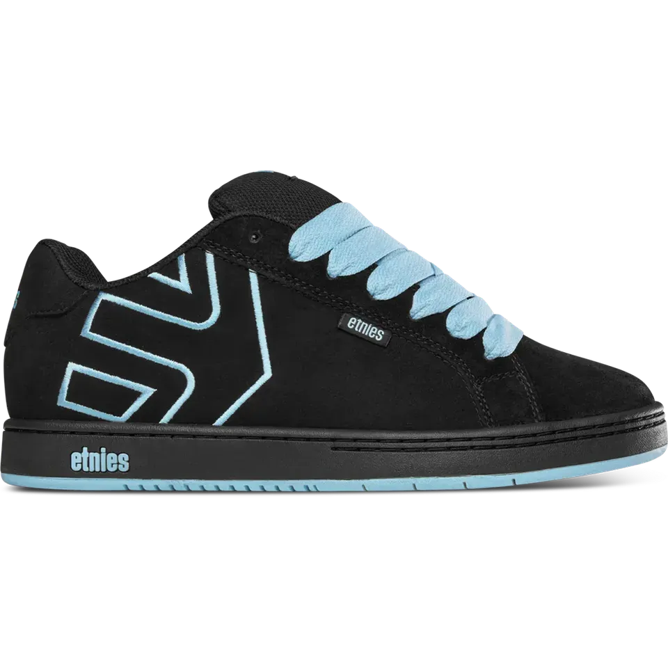 etnies-fader-chaussures-de-skate-noir-bleu-clair image 1
