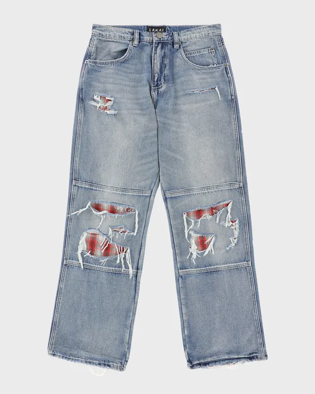 lakai-jean-distressed-double-knee-indigo image 1