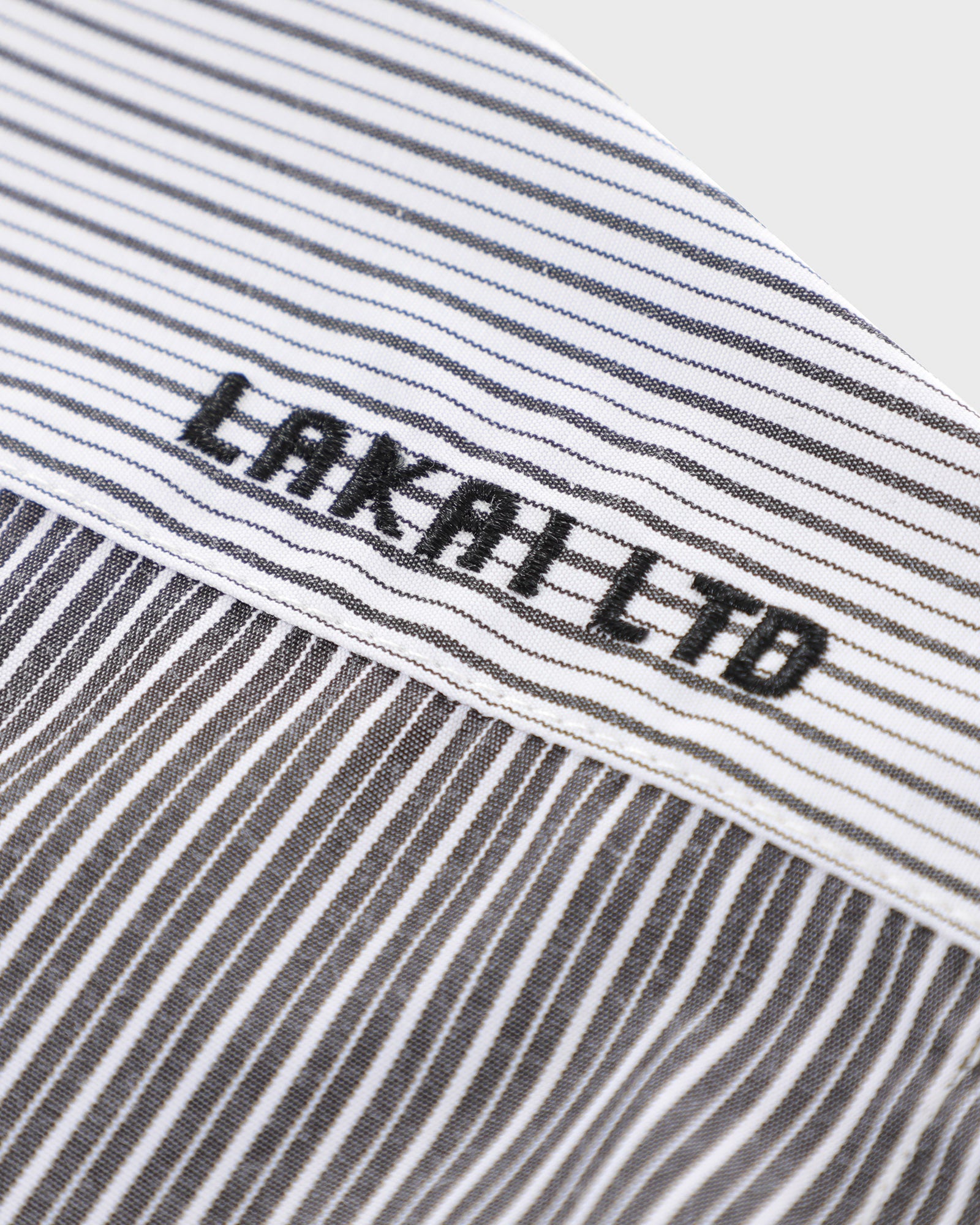 lakai-contrast-panel-chemise-manches-longues-boutons image 8