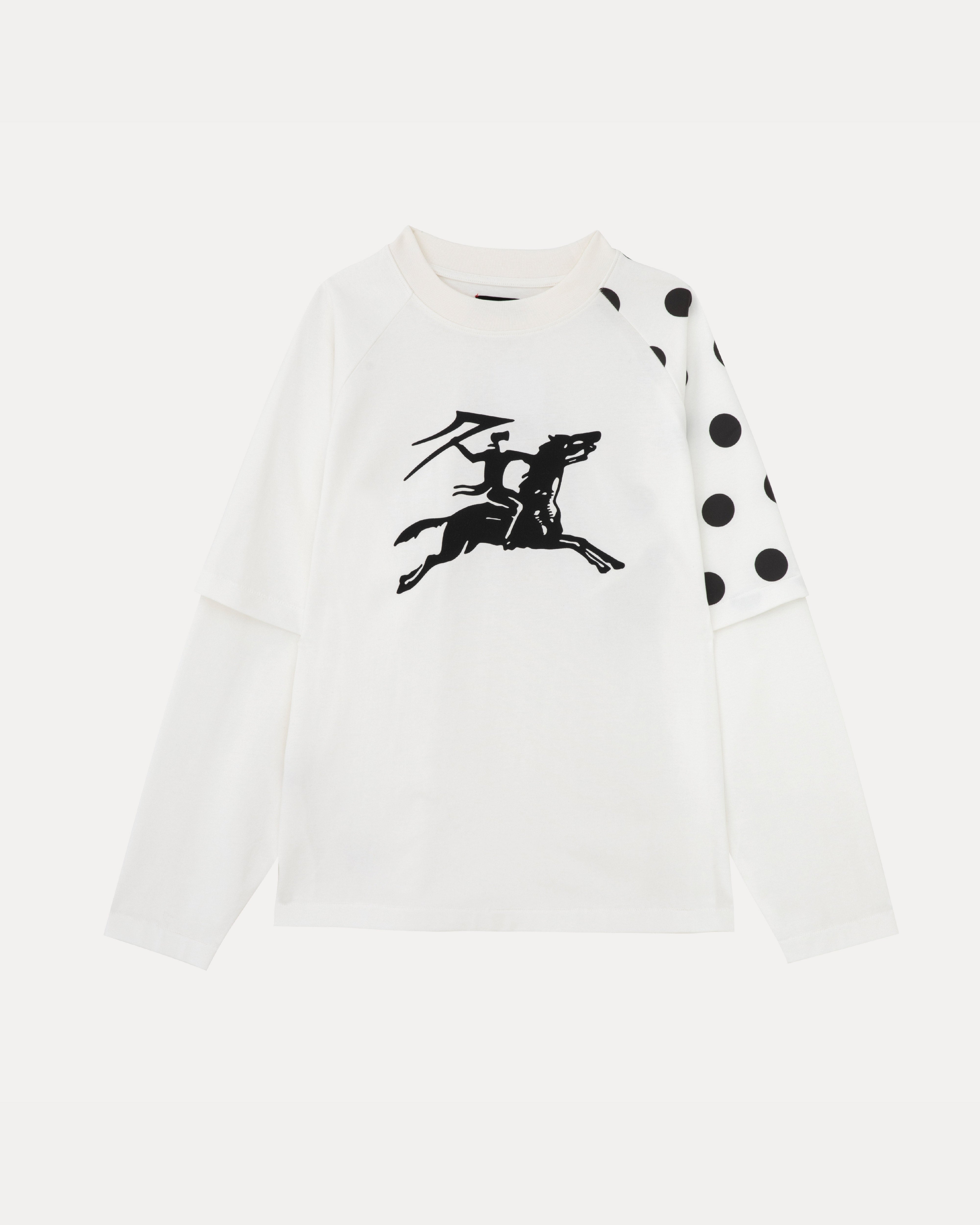 lakai-double-layer-raglan-manches-longues-white image 3