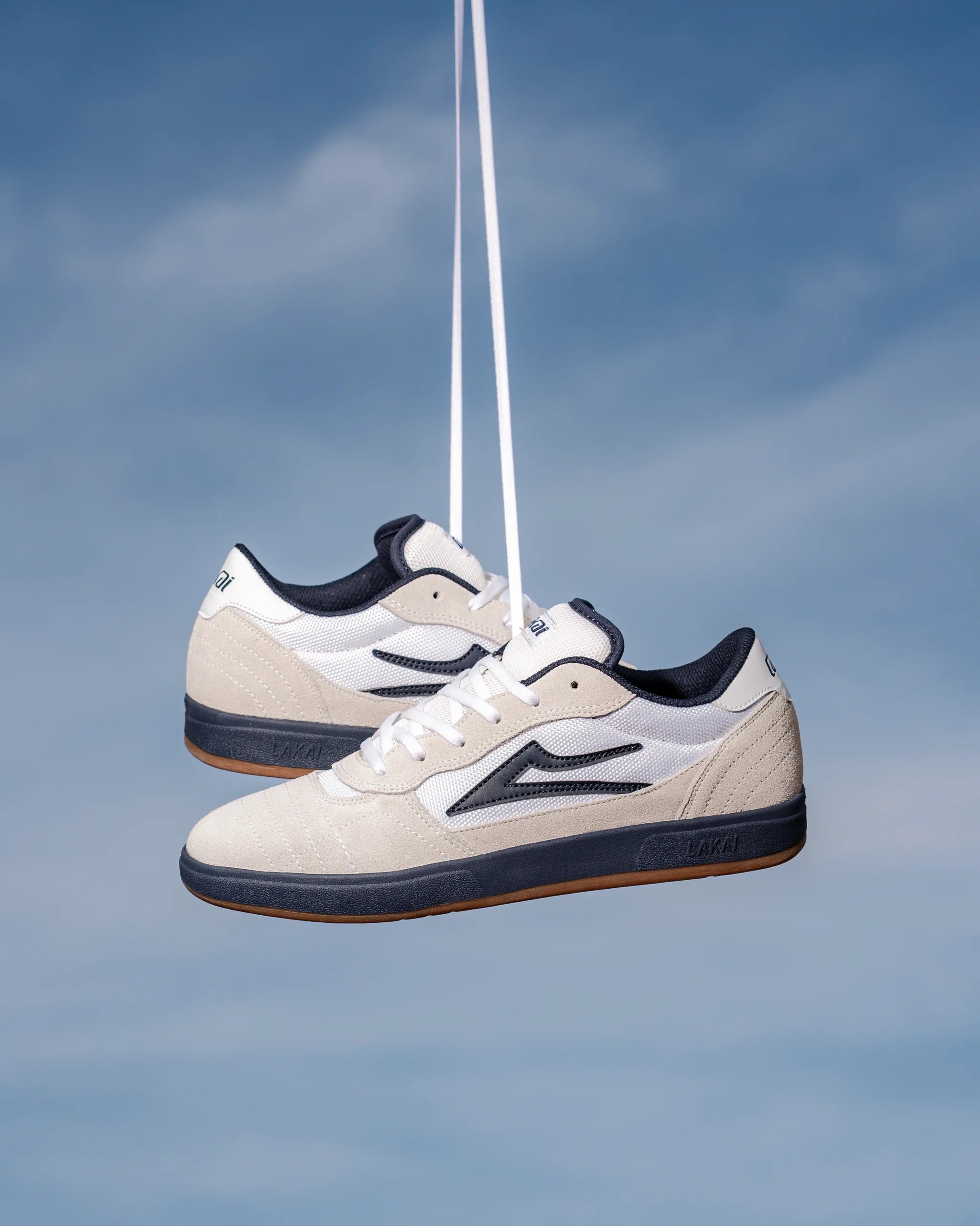 lakai-cambridge-xlk-chaussure-skate-blanche-marine-gomme image 8