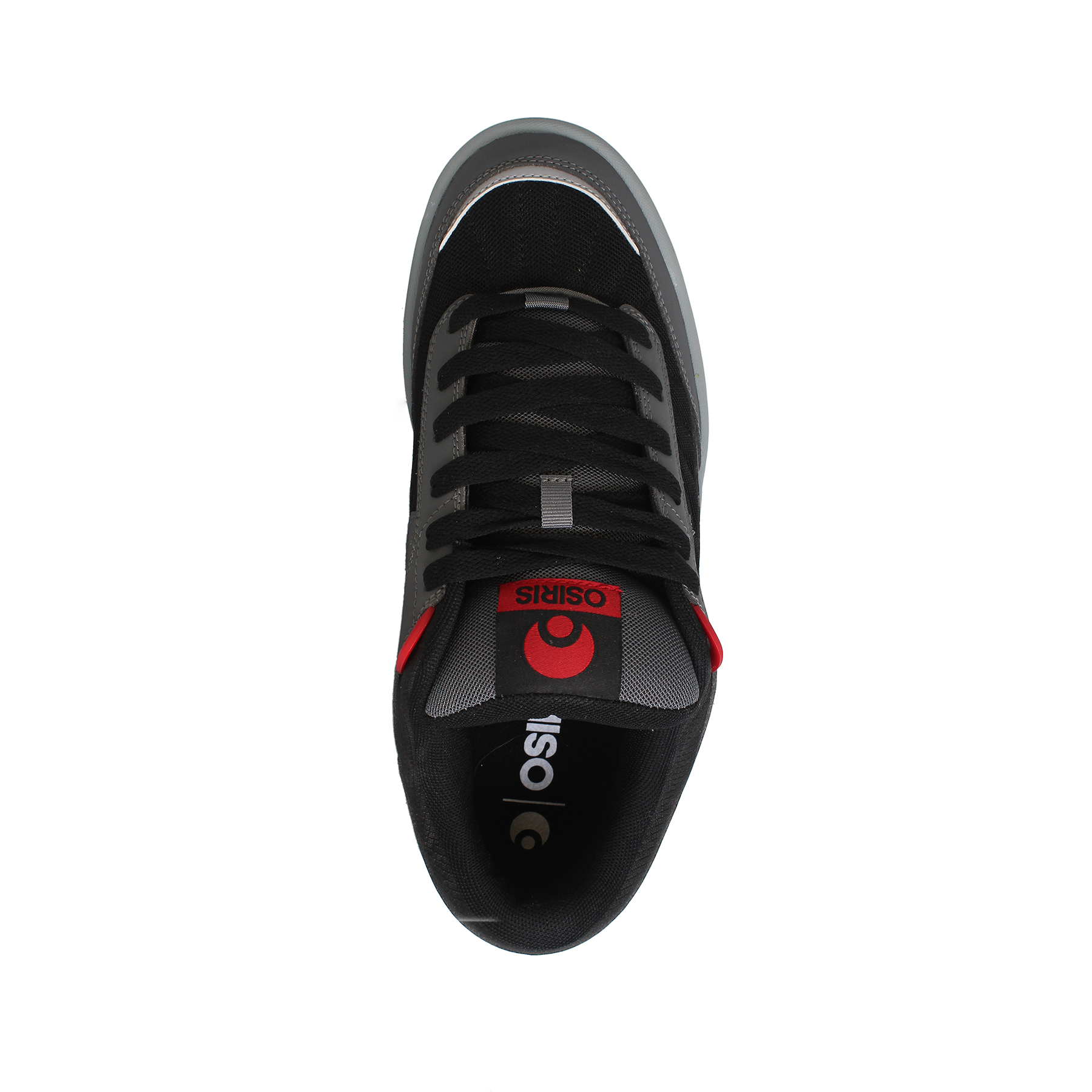 osiris-flux-sneakers-skate-charcoal-black-red image 4