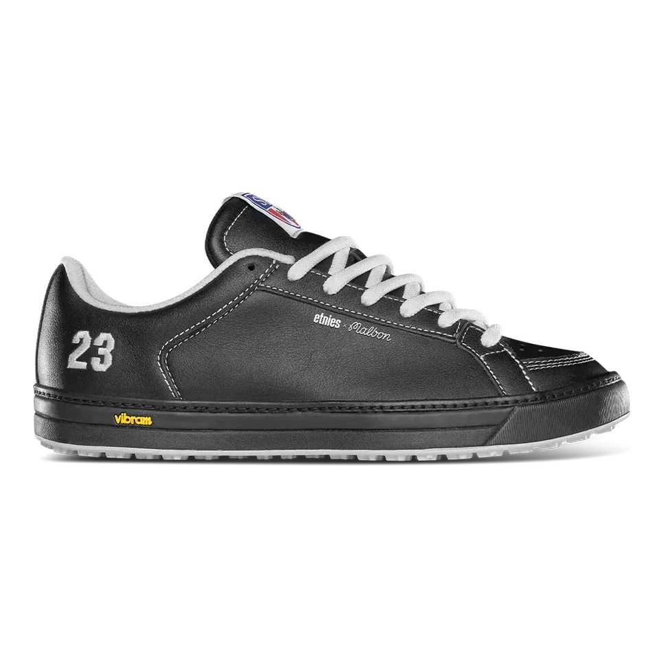 etnies-sal-23-x-malbon-chaussure-black-white image 1