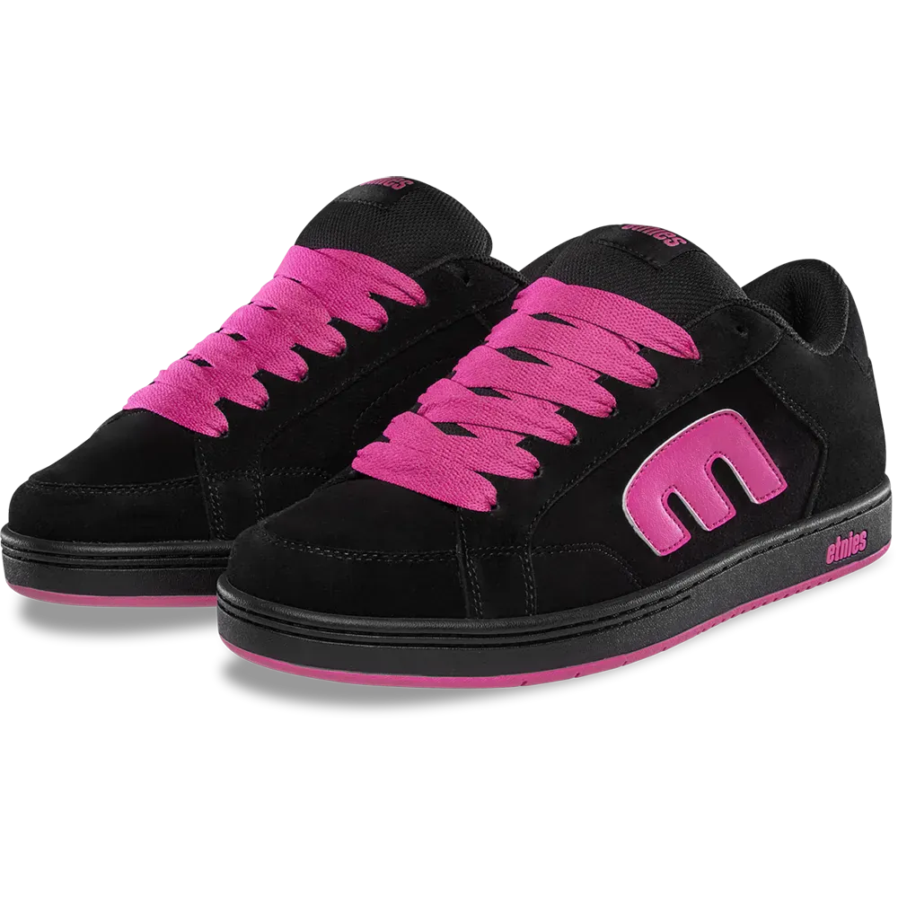 etnies-kingpin-2k-chaussures-skate-black-pink image 8