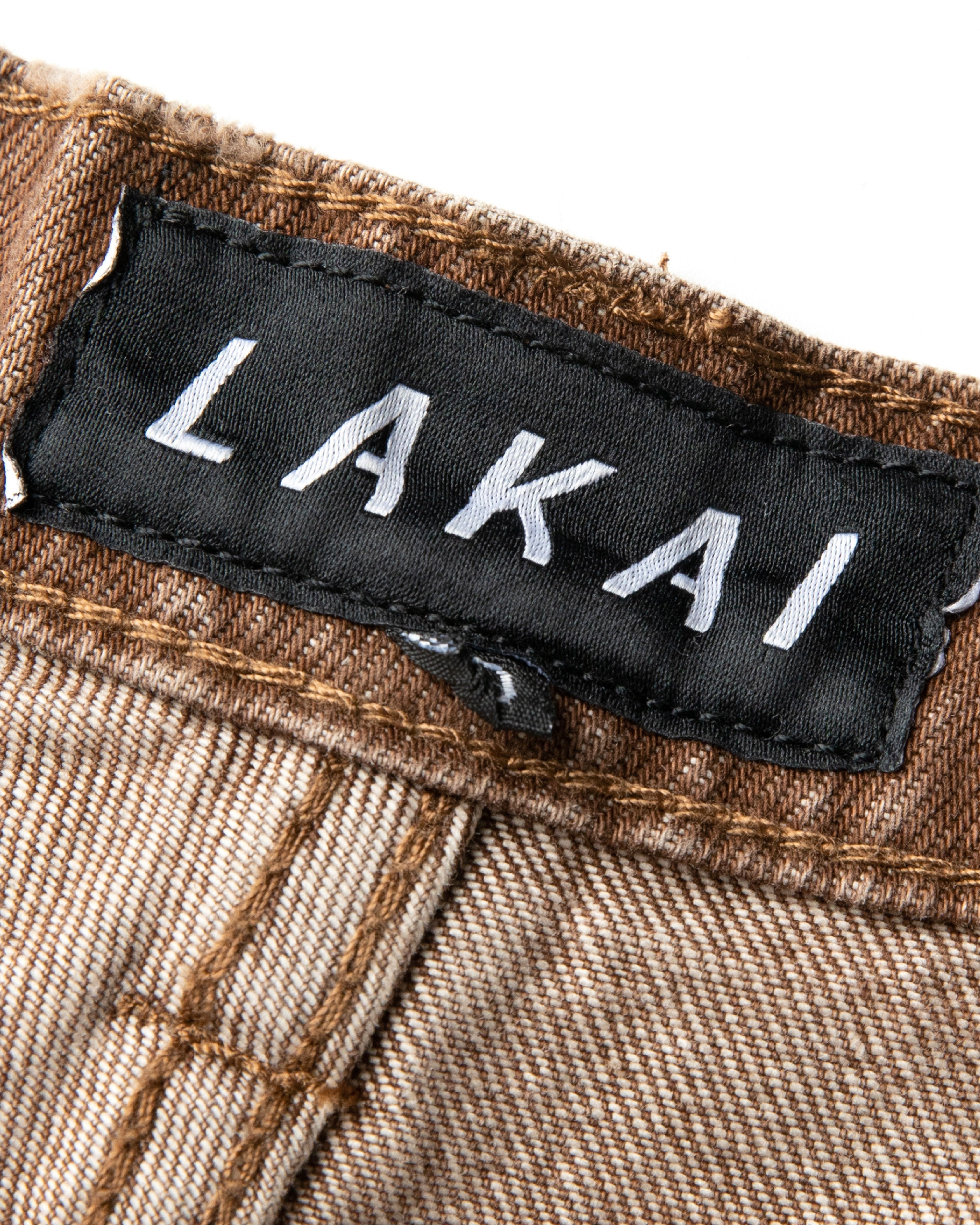 lakai-ghost-cargo-pantalon-wide-leg-brown image 4