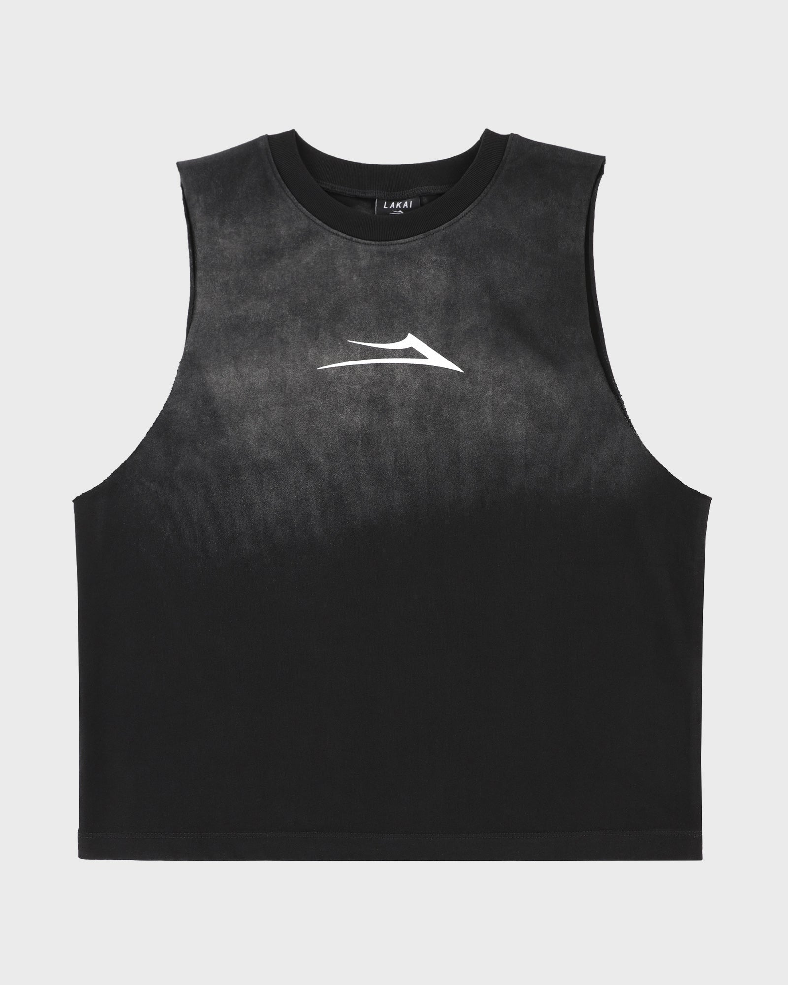 lakai-flare-cutoff-tank-shirt-d-bardeur-noir-vintage image 1