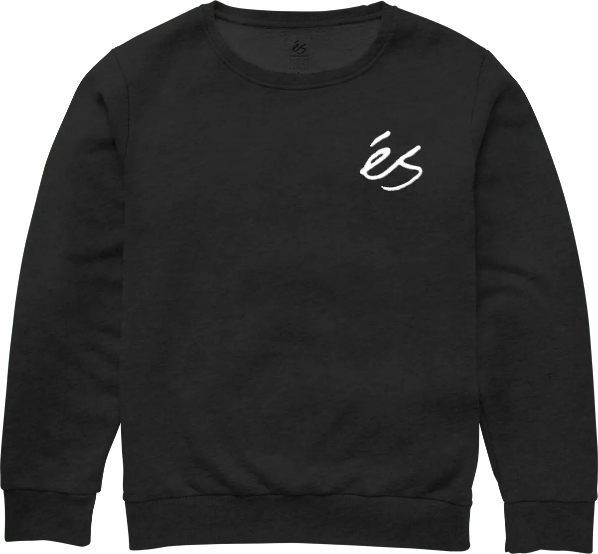 s-mini-script-crewneck-sweat-skate-noir image 1