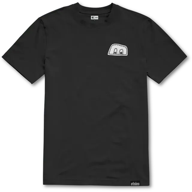 etnies-x-fos-tee-t-shirt-black-white image 1