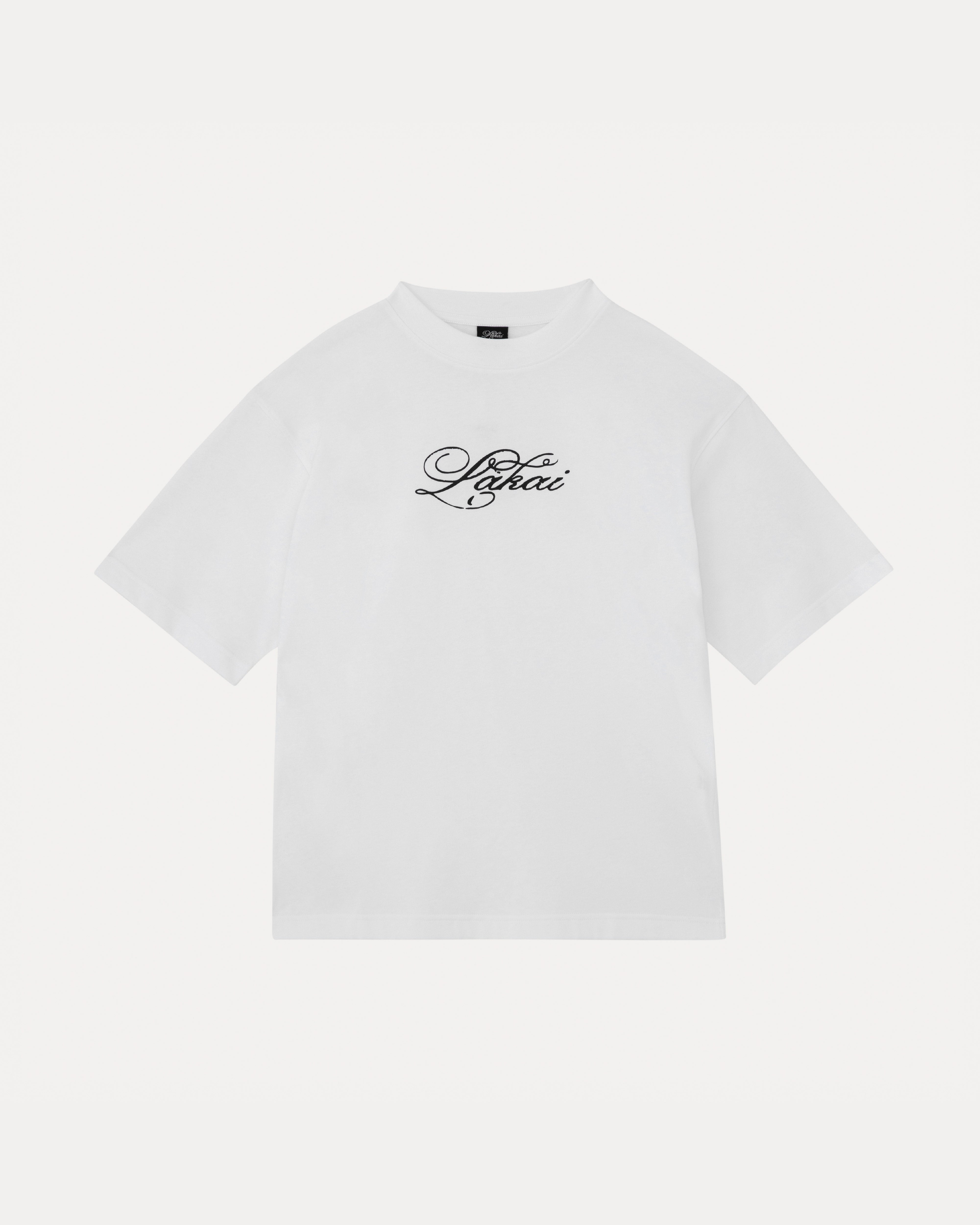lakai-oversized-signature-tee-blanc image 1