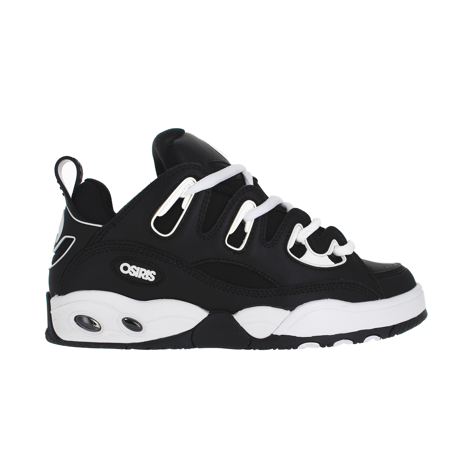 osiris-d3-e-sneakers-skate-noir-blanc-noir image 1