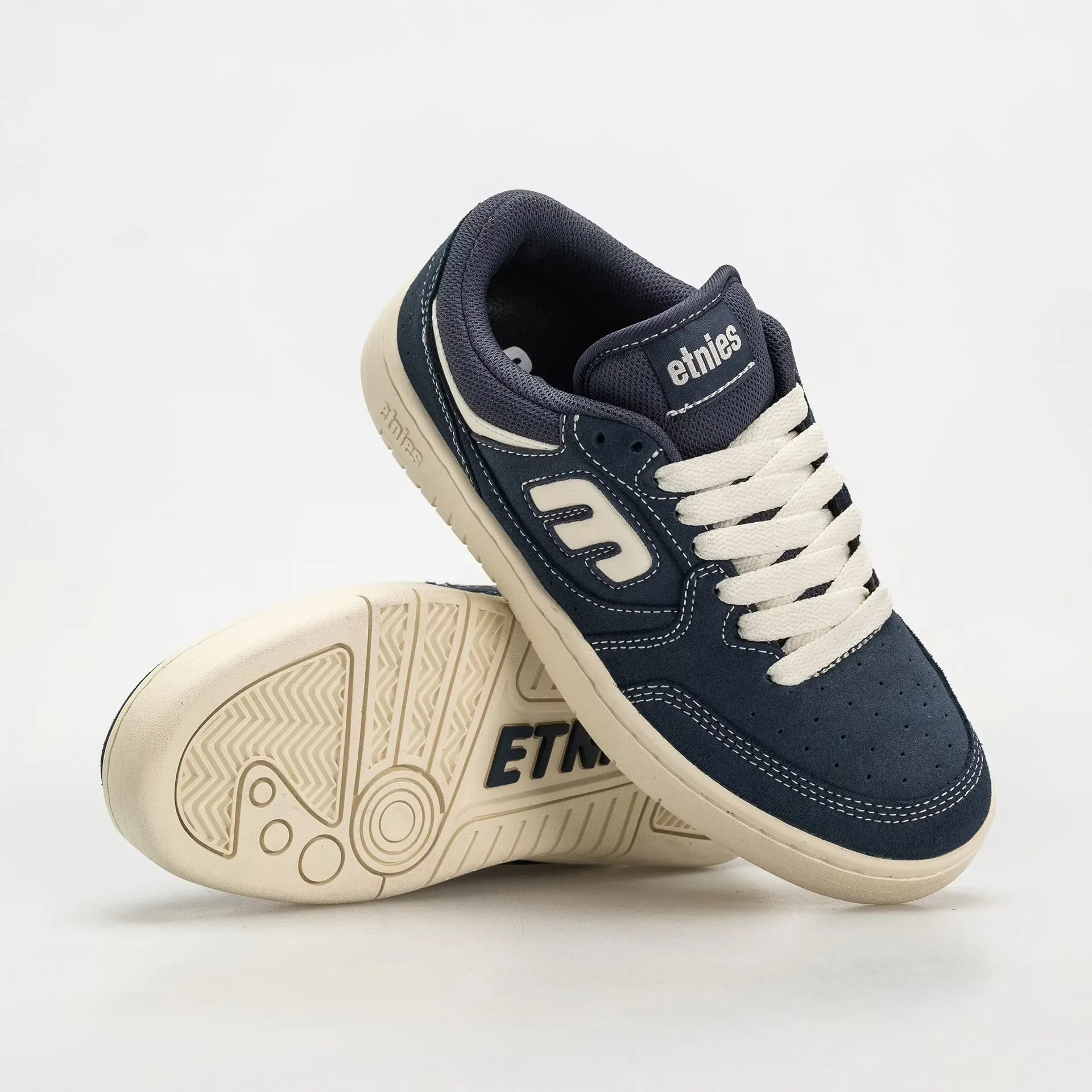 etnies-loot-chaussures-skate-marine-blanc image 2