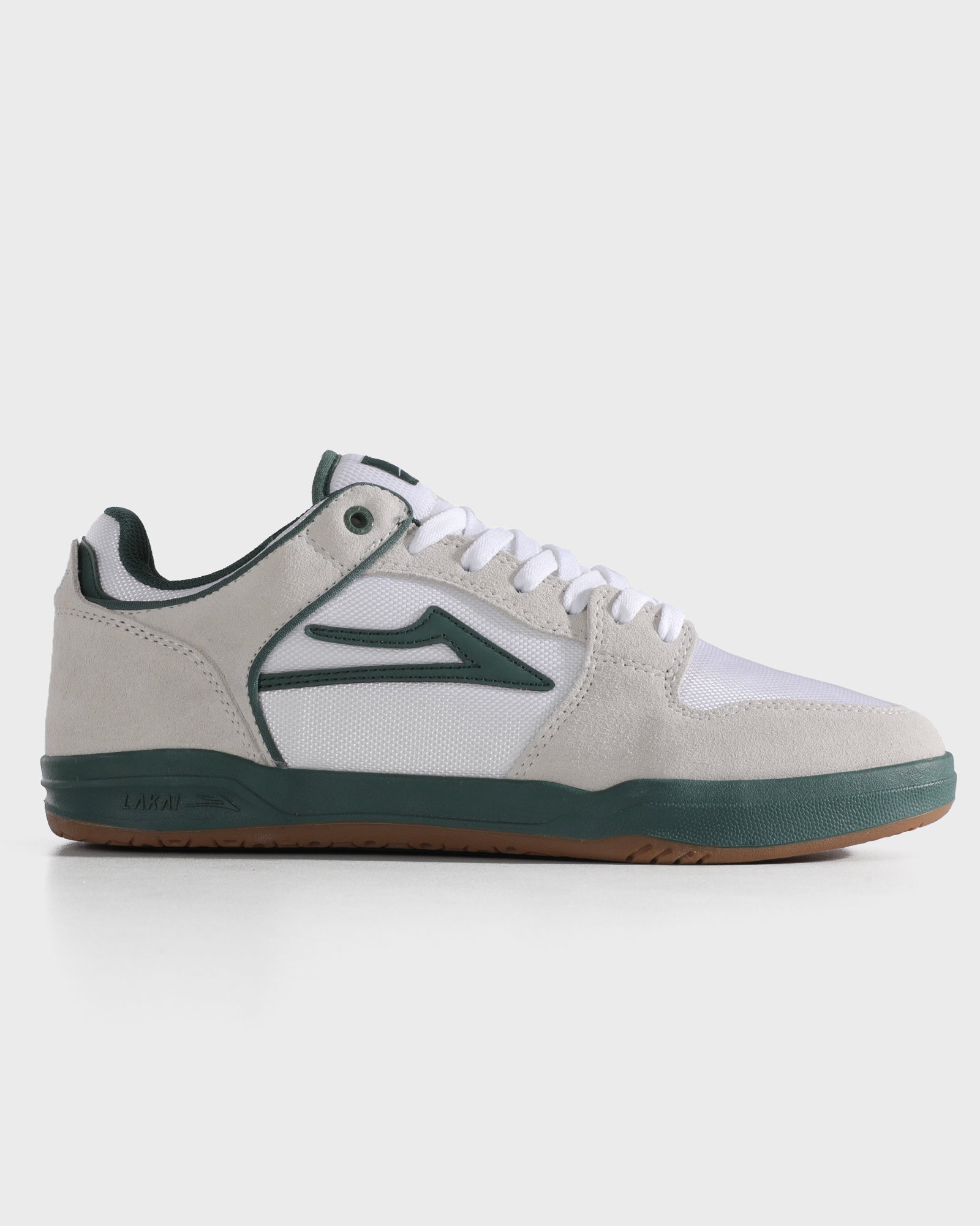 lakai-telford-low-elite-white-suede-cordura-spruce-chaussures-de-skate image 1