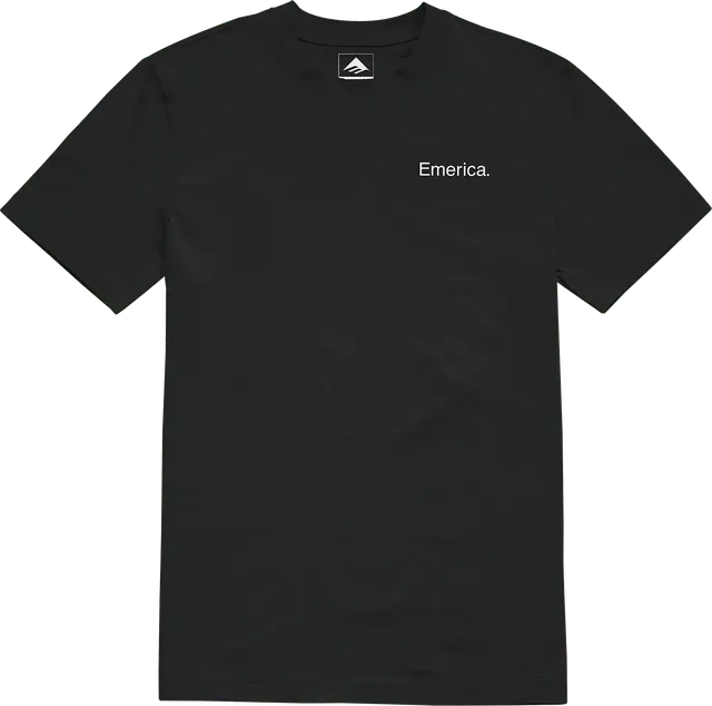 emerica-lockup-tee-t-shirt-noir image 1