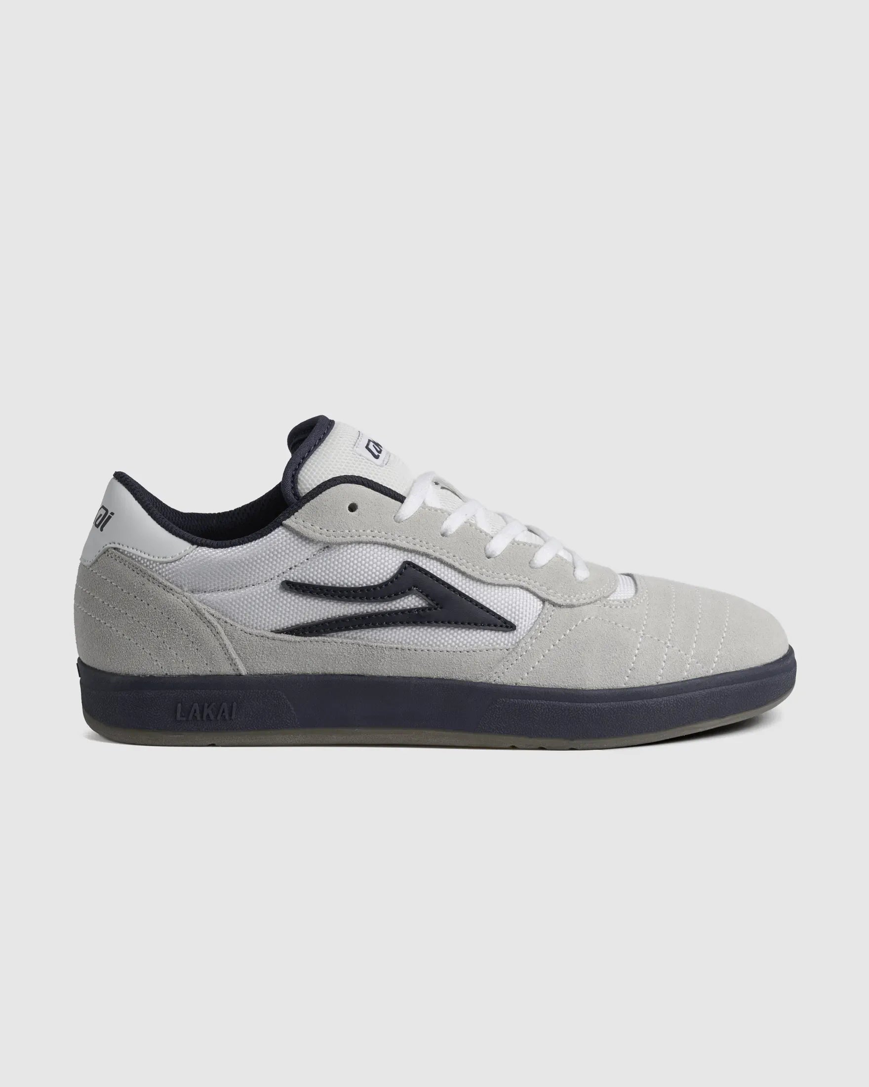 lakai-cambridge-xlk-chaussure-skate-blanche-marine-gomme image 1