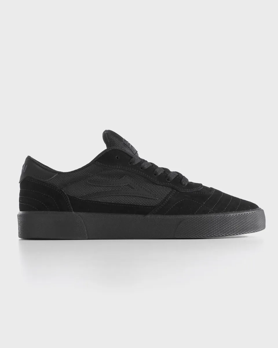lakai-cambridge-chaussure-skate-black-black-suede image 1