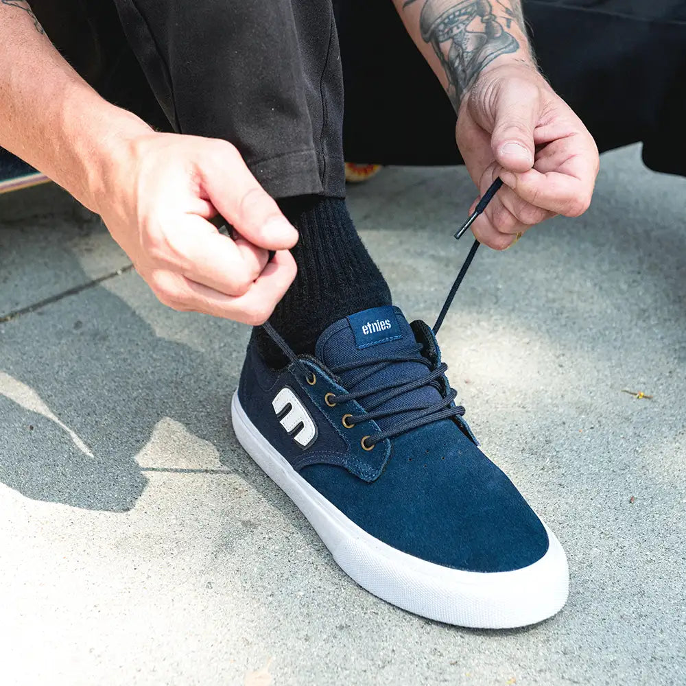 etnies-barge-plus-chaussure-skate-suede-canvas image 7