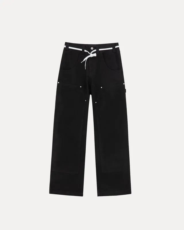 lakai-wide-leg-double-knee-pant-pantalon-skate-black image 1