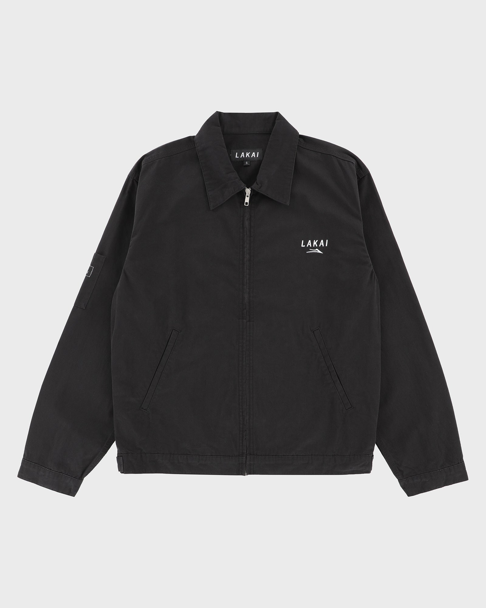 lakai-lightweight-work-jacket-black image 1