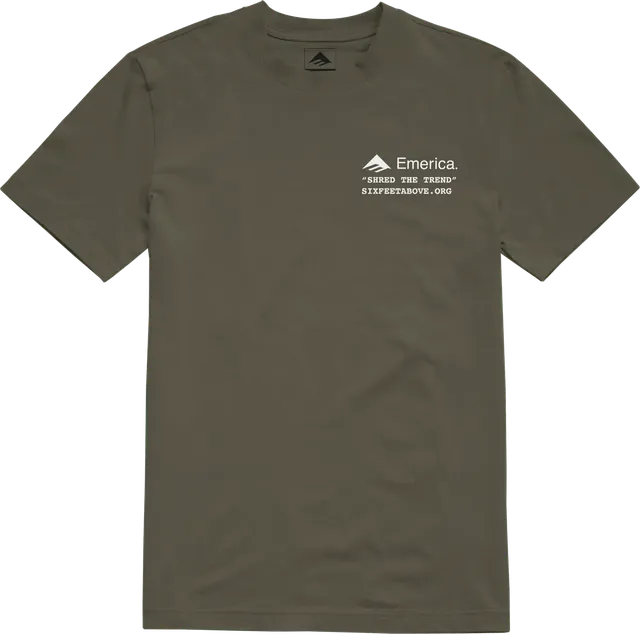 emerica-six-feet-above-tee-t-shirt-collab-imprim-avant-dos image 1