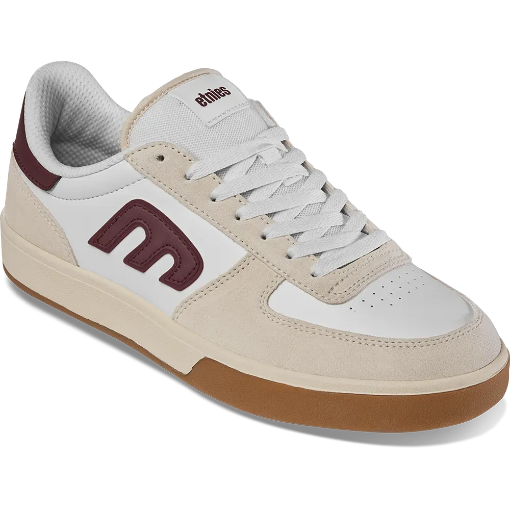 etnies-emerson-chaussures-skate-tan-blanc image 4